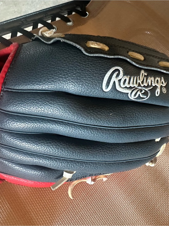 Rawlings Other - Rawlings Black and Red Kids Baseball Glove